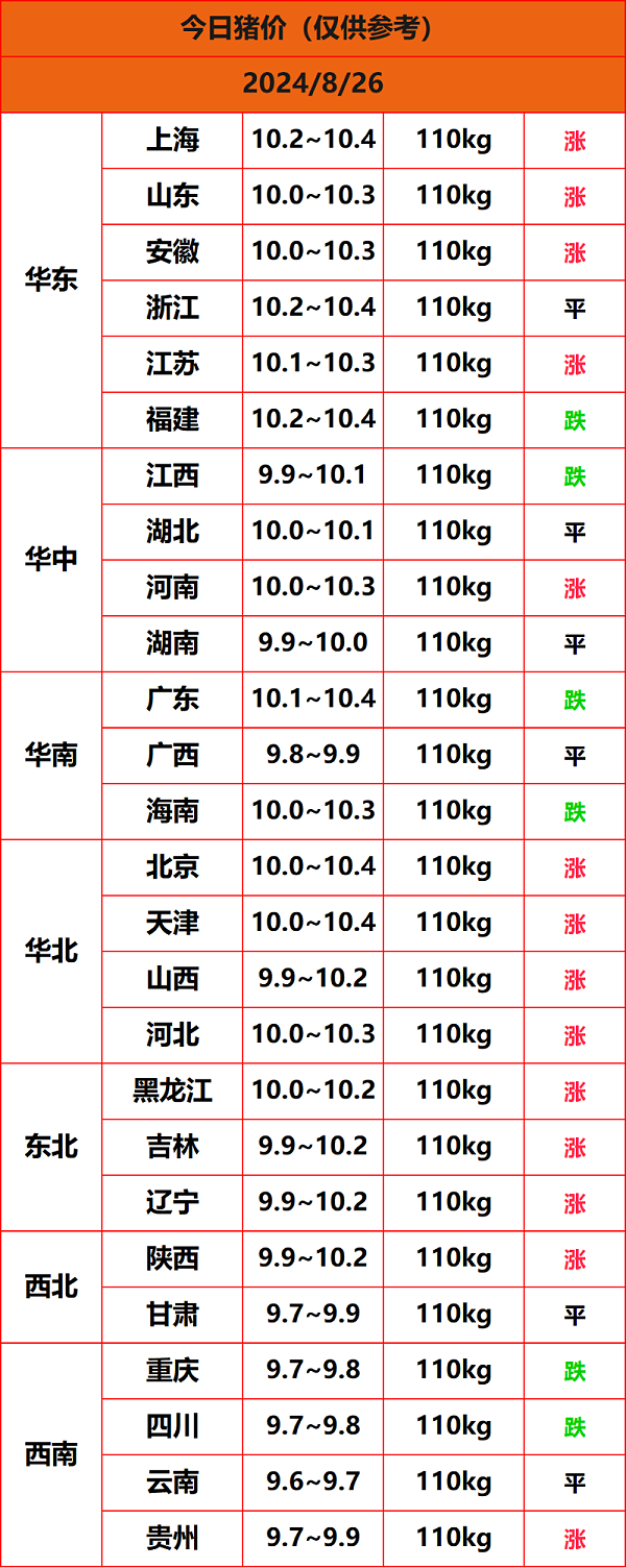 2024.8.26猪价