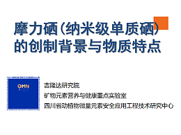 精微之选 抗氧之巅——摩力硒（纳米硒）创制背景与物质特点综述